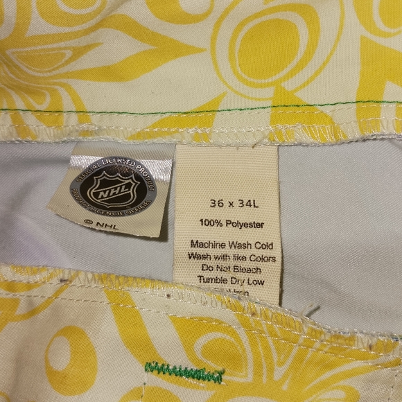 New 34x34 LoudMouth Vancouver Canucks Men's Golf Pants - Picture 12 of 12